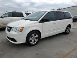 Salvage cars for sale from Copart Sacramento, CA: 2013 Dodge Grand Caravan SE