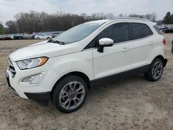 Salvage cars for sale at Conway, AR auction: 2020 Ford Ecosport Titanium