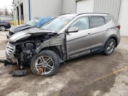 Salvage cars for sale at Rogersville, MO auction: 2017 Hyundai Santa FE Sport