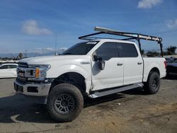 Salvage cars for sale from Copart Colton, CA: 2018 Ford F150 Supercrew