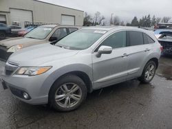 Salvage cars for sale at Woodburn, OR auction: 2013 Acura RDX