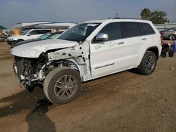 Salvage cars for sale from Copart San Diego, CA: 2017 Jeep Grand Cherokee Limited