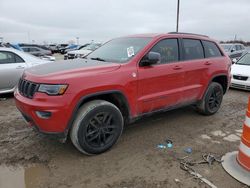 Salvage cars for sale from Copart Indianapolis, IN: 2017 Jeep Grand Cherokee Trailhawk