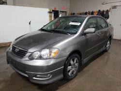 Toyota Corolla CE salvage cars for sale: 2005 Toyota Corolla CE