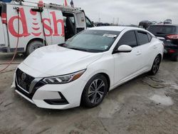 Nissan salvage cars for sale: 2021 Nissan Sentra SV