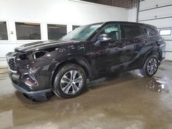 Toyota Highlander xle salvage cars for sale: 2020 Toyota Highlander XLE