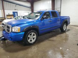 Salvage cars for sale from Copart West Mifflin, PA: 2007 Dodge Dakota Quad SLT