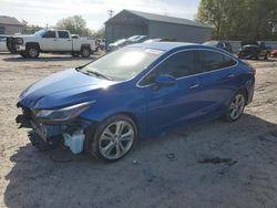 Salvage cars for sale from Copart Midway, FL: 2018 Chevrolet Cruze Premier