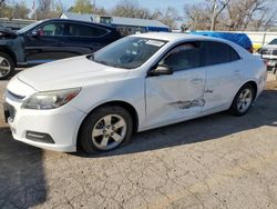 Salvage cars for sale at Wichita, KS auction: 2015 Chevrolet Malibu LS