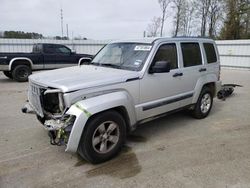 Salvage cars for sale at Dunn, NC auction: 2012 Jeep Liberty Sport