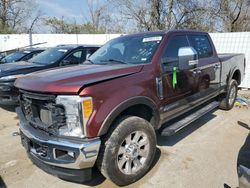 Salvage trucks for sale at Bridgeton, MO auction: 2017 Ford F250 Super Duty