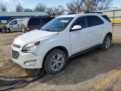Salvage cars for sale at Wichita, KS auction: 2016 Chevrolet Equinox LT