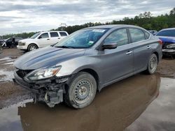 Nissan salvage cars for sale: 2017 Nissan Sentra S