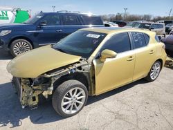 Salvage cars for sale from Copart Indianapolis, IN: 2011 Lexus CT 200