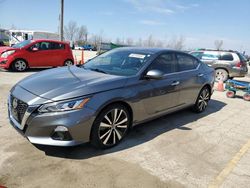 Salvage cars for sale from Copart Pekin, IL: 2019 Nissan Altima Platinum