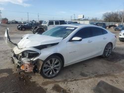 Chevrolet salvage cars for sale: 2016 Chevrolet Malibu Premier