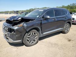 Salvage cars for sale at Greenwell Springs, LA auction: 2021 Hyundai Santa FE Limited