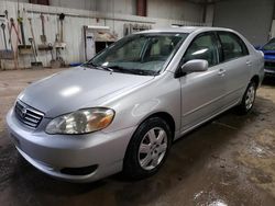 Toyota Corolla CE salvage cars for sale: 2006 Toyota Corolla CE