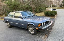 BMW 320 I salvage cars for sale: 1980 BMW 320 I