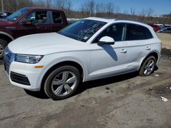 Salvage cars for sale at Marlboro, NY auction: 2019 Audi Q5 Premium