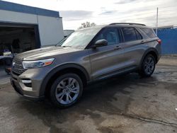 Salvage cars for sale from Copart Anthony, TX: 2021 Ford Explorer XLT