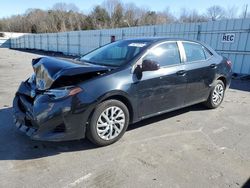 Salvage cars for sale from Copart Assonet, MA: 2019 Toyota Corolla L