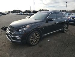 Salvage cars for sale at East Granby, CT auction: 2016 Infiniti QX50