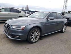 Salvage cars for sale at Vallejo, CA auction: 2015 Audi A4 Premium