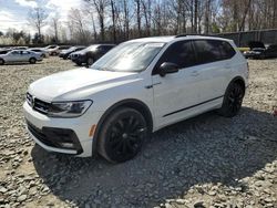 Salvage cars for sale at Waldorf, MD auction: 2020 Volkswagen Tiguan SE