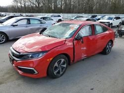Vehiculos salvage en venta de Copart Glassboro, NJ: 2021 Honda Civic LX