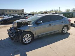 Salvage cars for sale at Wilmer, TX auction: 2017 Hyundai Elantra SE