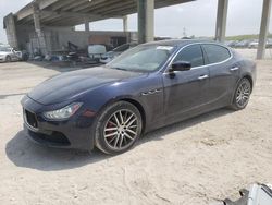 Salvage cars for sale at West Palm Beach, FL auction: 2017 Maserati Ghibli