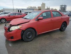 Salvage cars for sale at New Orleans, LA auction: 2009 Toyota Corolla Base