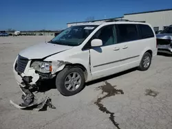 Vehiculos salvage en venta de Copart Kansas City, KS: 2010 Chrysler Town & Country Touring