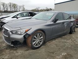 Infiniti Q50 salvage cars for sale: 2015 Infiniti Q50 Base