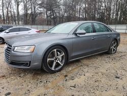 Salvage cars for sale at Austell, GA auction: 2015 Audi A8 L TDI Quattro