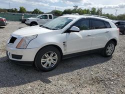 Salvage cars for sale at Riverview, FL auction: 2011 Cadillac SRX Luxury Collection
