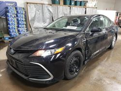 Salvage cars for sale at Elgin, IL auction: 2021 Toyota Camry LE