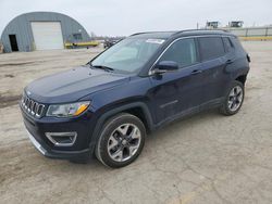 Jeep salvage cars for sale: 2020 Jeep Compass Limited