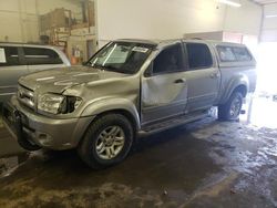 Salvage trucks for sale at Ham Lake, MN auction: 2005 Toyota Tundra Double Cab SR5