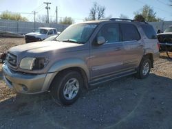 Salvage cars for sale from Copart Oklahoma City, OK: 2001 Toyota Sequoia SR5