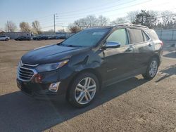 Salvage cars for sale at Moraine, OH auction: 2018 Chevrolet Equinox Premier