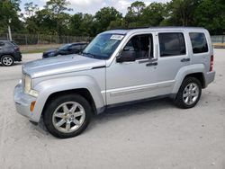 Salvage cars for sale from Copart Fort Pierce, FL: 2008 Jeep Liberty Limited