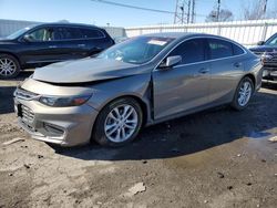 Salvage cars for sale at Dyer, IN auction: 2017 Chevrolet Malibu LT