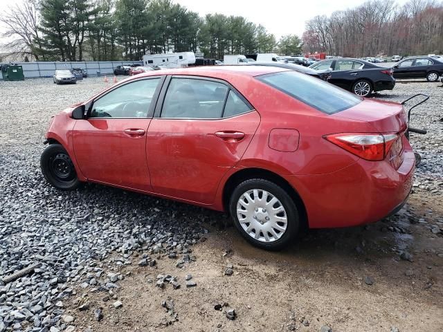 2016 Toyota Corolla L