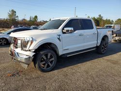 Salvage cars for sale at Gaston, SC auction: 2021 Ford F150 Supercrew