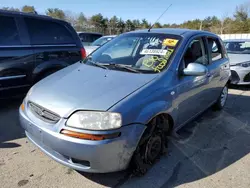Chevrolet Aveo Base salvage cars for sale: 2007 Chevrolet Aveo Base