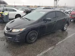 Salvage cars for sale from Copart Van Nuys, CA: 2015 Honda Civic LX