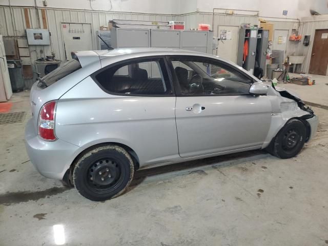 2010 Hyundai Accent Blue