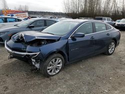 Salvage cars for sale from Copart Arlington, WA: 2022 Chevrolet Malibu LT